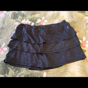 Head Tennis Skirt XL Gray